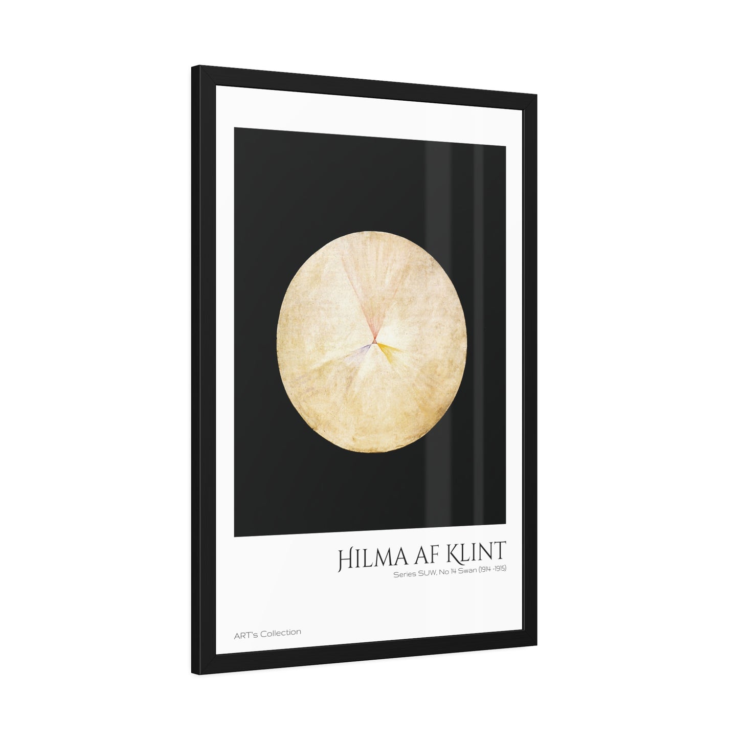 Series SUW, No 14 Swan (1914 -1915) by Hilma af Klint / Affiche Encadrée série ART's Collection
