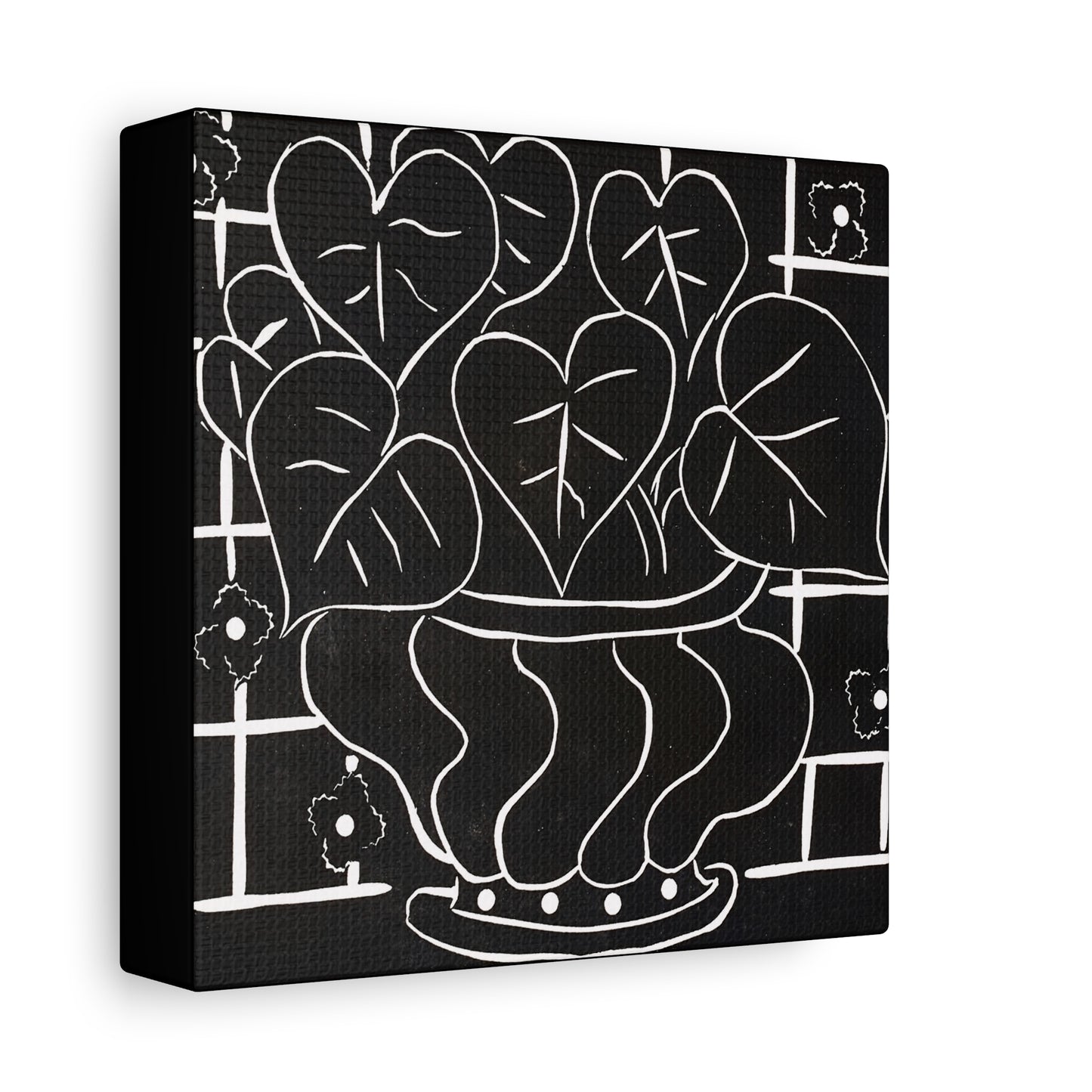 Corbeille de bégonias I (1938) by Henri Matisse / Reproduction Fine Art sur Toile / Large Epaisseur 3.2 cm - 1.25 inch