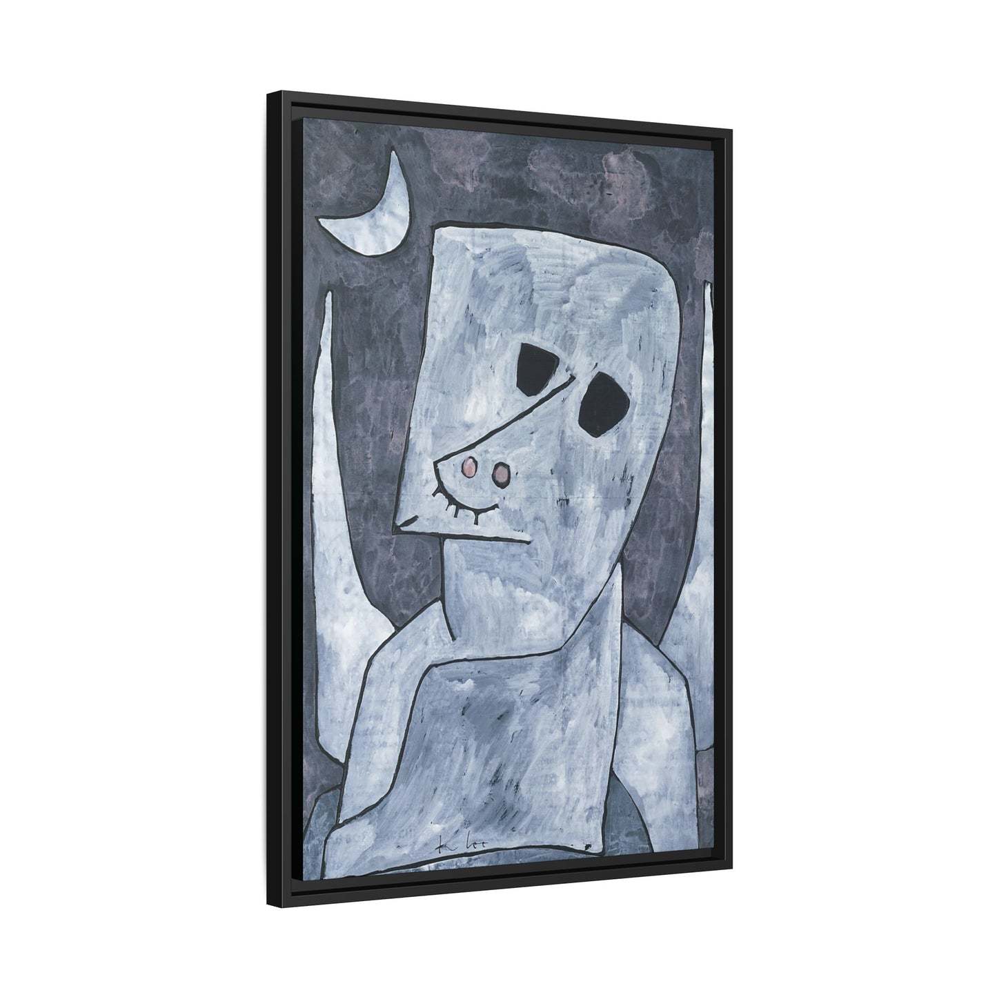 Angel Applicant (1939) by Paul Klee / Toile encadrée sur caisse américaine