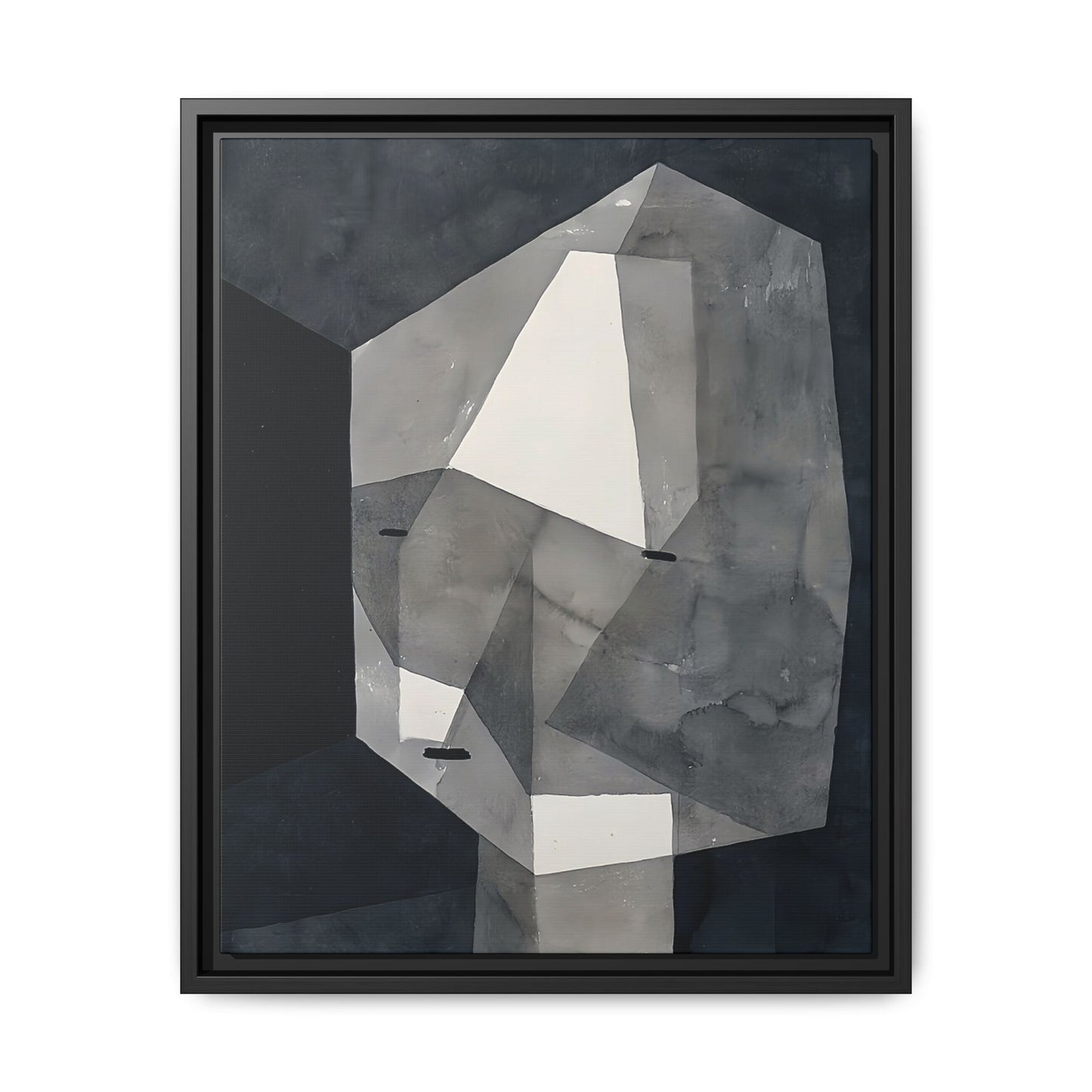 Rough-Cut Head (1935) by Paul Klee / Toile encadrée sur caisse américaine
