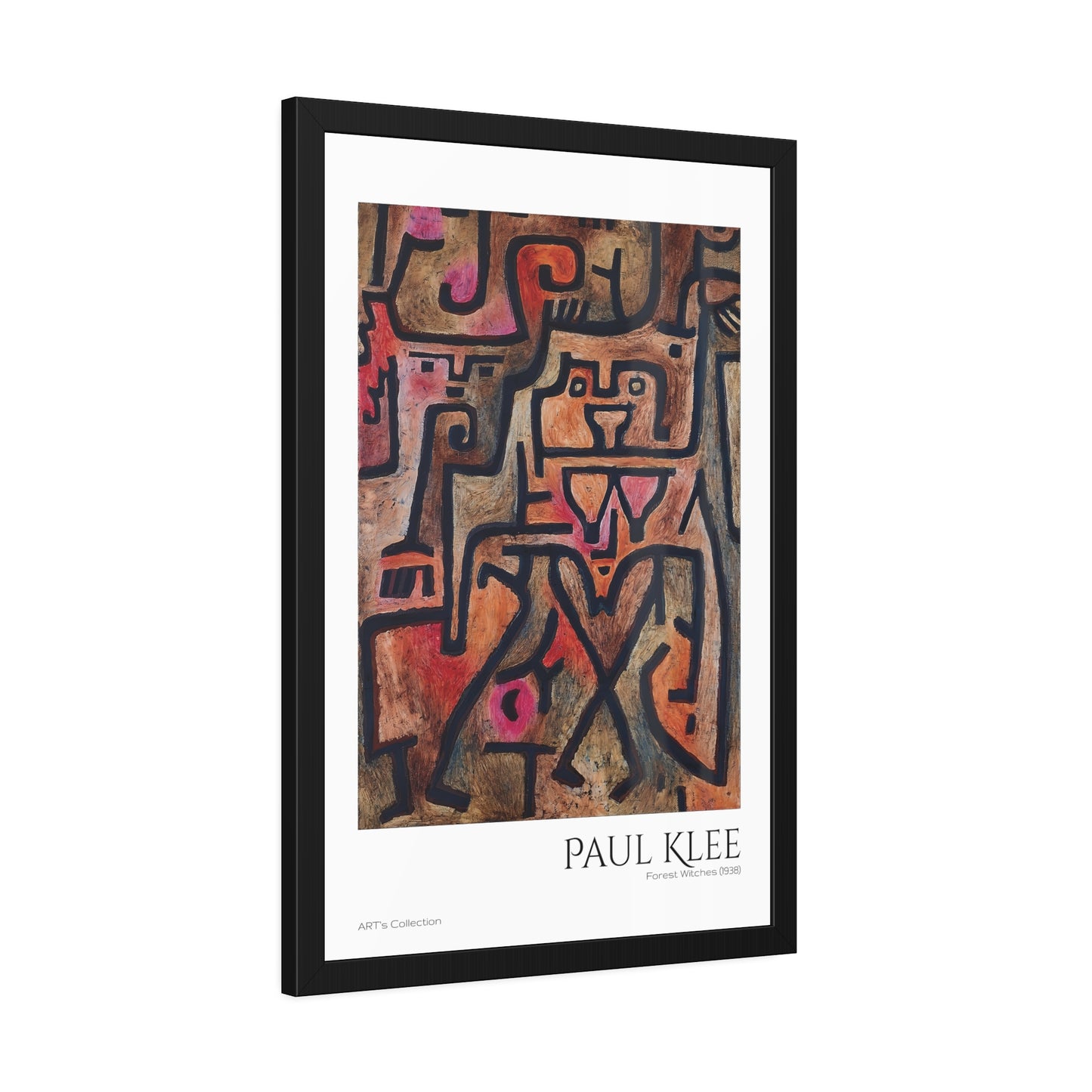 Forest Witches (1938) by Paul Klee / Affiche Encadrée série ART's Collection