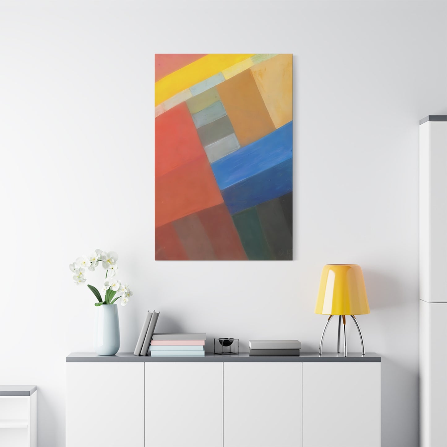 Komposition (Circa 1931) by Otto Freundlich / Reproduction Fine Art sur Toile / Epaisseur 3.2 cm - 1.25 inch
