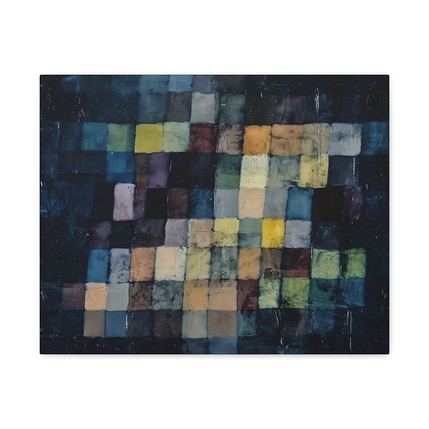 Old sound (1925) by Paul Klee / Reproduction Fine Art sur Toile / Epaisseur 3,2cm - 1'25 po