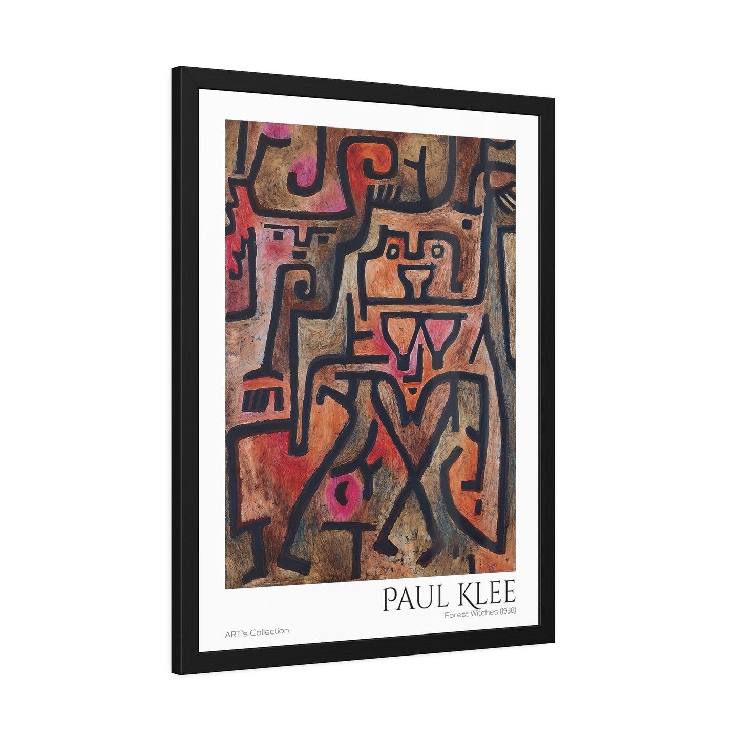 Forest Witches (1938) by Paul Klee / Affiche Encadrée série ART's Collection
