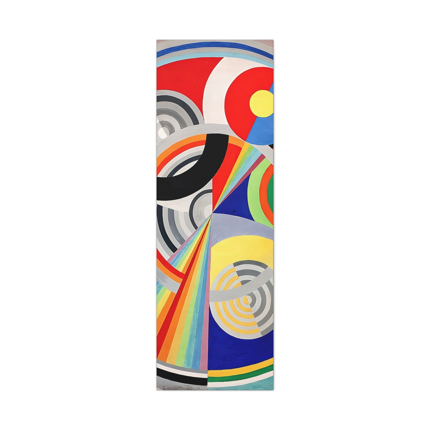 Rythme numéro 1 (1938) by Robert Delaunay / Reproduction Fine Art sur Toile / Large Epaisseur 3.2 cm - 1.25 inch