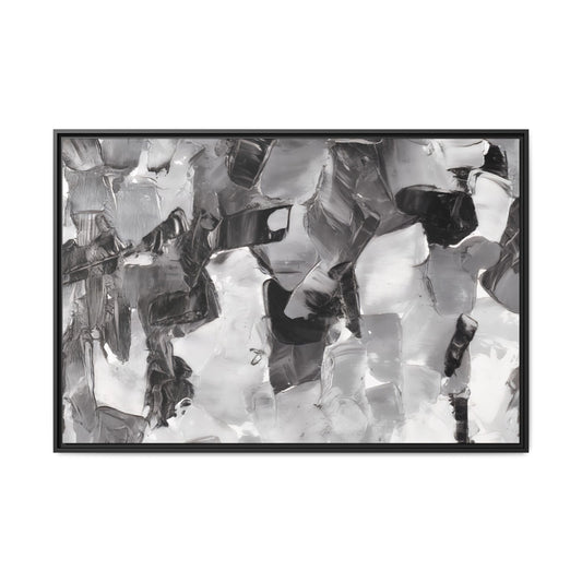 Tableau Graphic Aniline "Série Sign Collections" / Toile encadrée sur caisse américaine