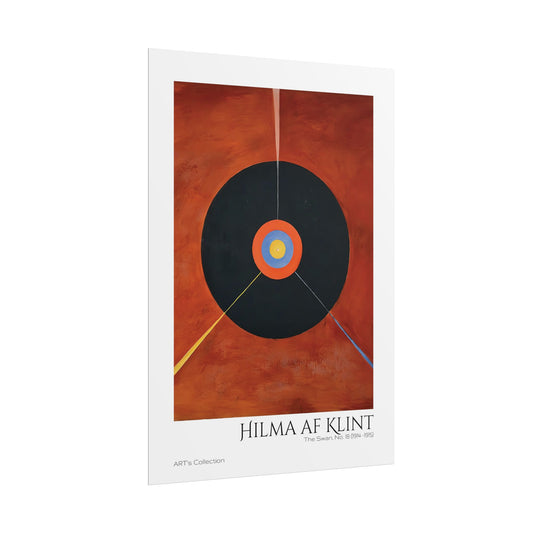 The Swan, No. 18 (1914 -1915) by Hilma af Klint / Affiche imprimée - Série ART's Collection