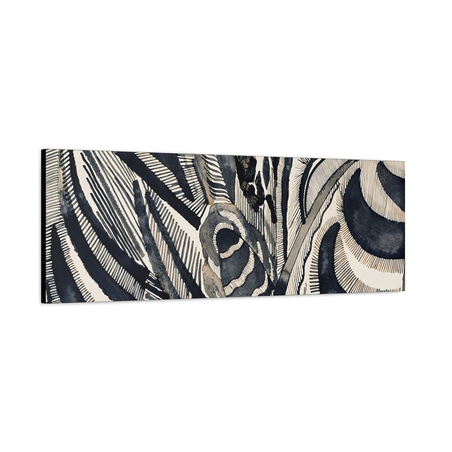 Landschaft (1918) by Otto Freundlich / Reproduction Fine Art sur Toile / Epaisseur 3.2 cm - 1.25 inch