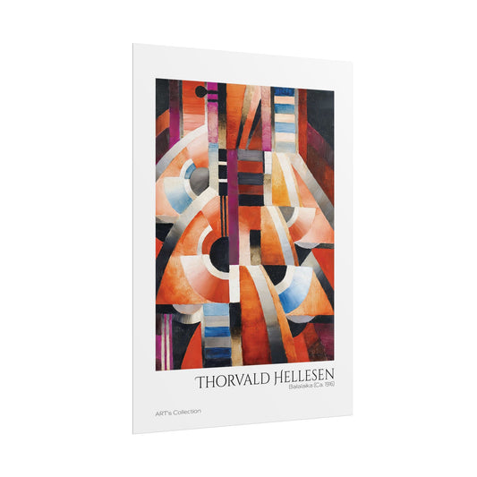 Balalaika (Ca. 1916) by Thorvald Hellesen / Affiche imprimée - Série ART's Collection