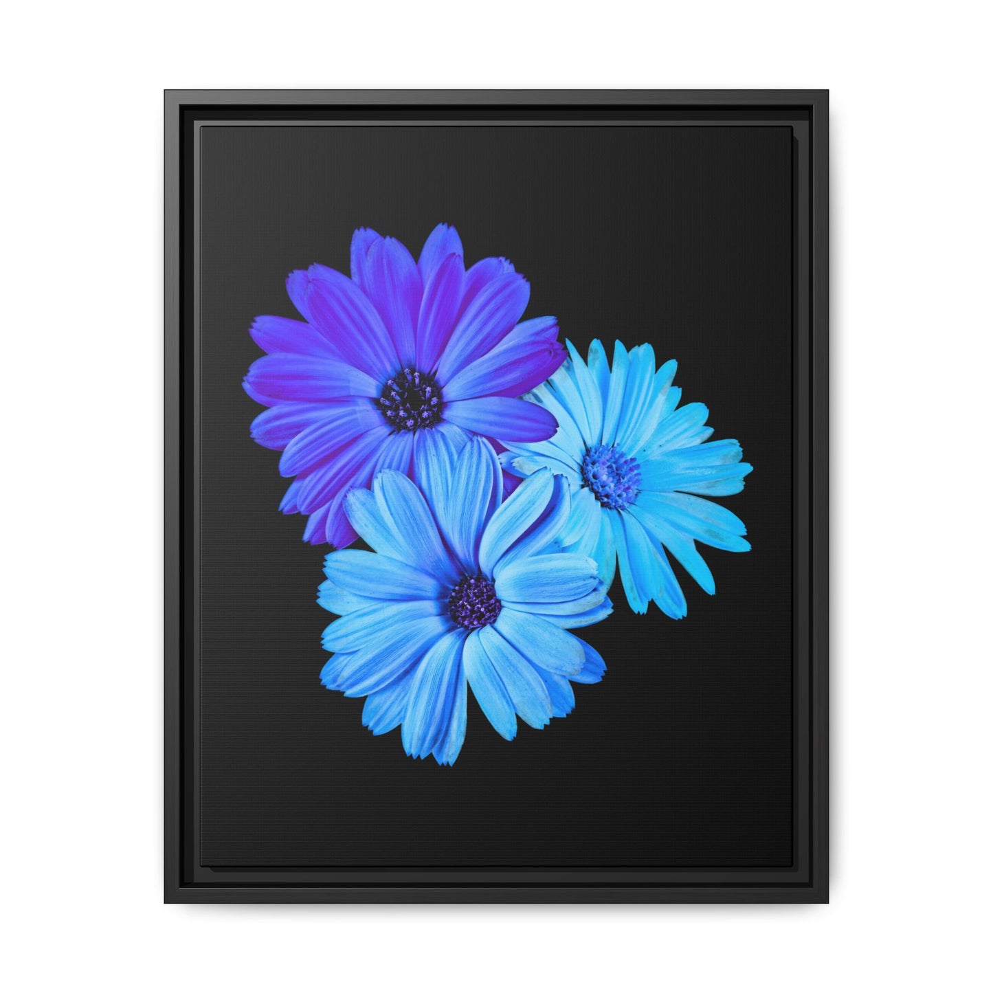Collection Signature "FLORAL Numéro 2" sur Toile encadrée avec caisse américaine