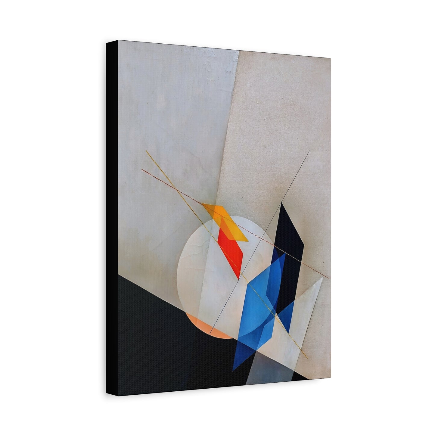 A 18 (1927) by László Moholy-Nagy / Reproduction Fine Art sur Toile / Epaisseur 3.2 cm - 1.25 inch