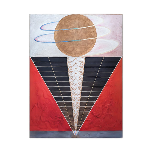 Group X, No. 2, Altarpiece (1915) by Hilma af Klint / Reproduction Fine Art sur Toile / Epaisseur 3.2 cm - 1.25 inch