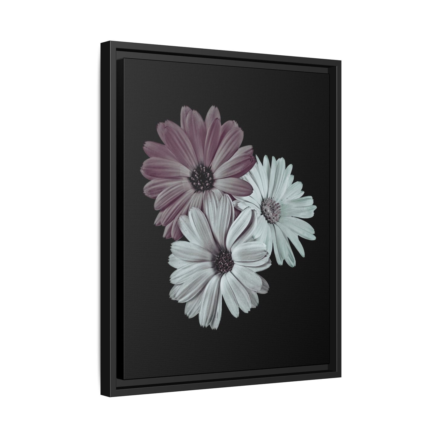 Collection Signature "FLORAL Numéro 5" sur Toile encadrée avec caisse américaine