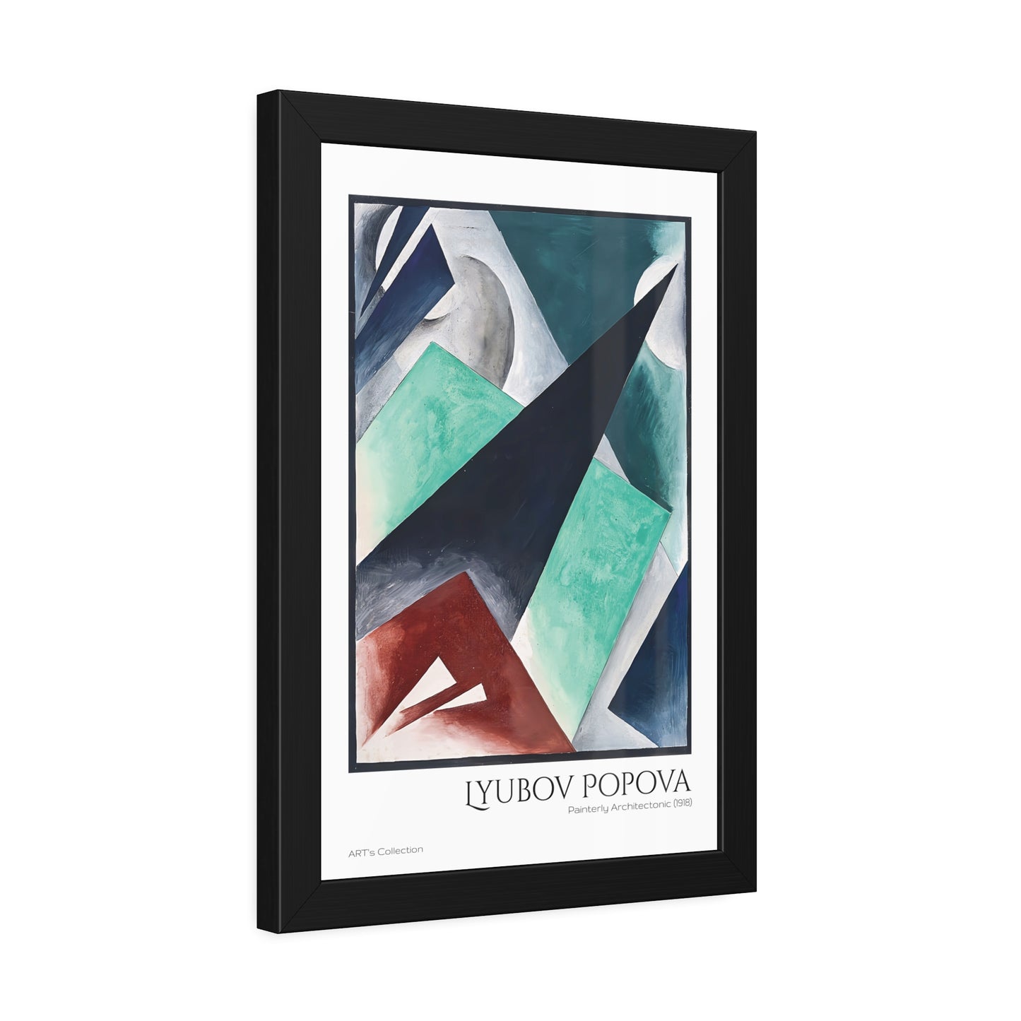Painterly Architectonic (1918) by Lyubov Popova / Affiche Encadrée série ART's Collection