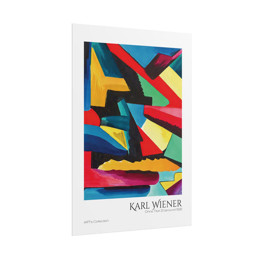 Ohne Titel II (around 1928) by Karl Wiener / Affiche imprimée - Série ART's Collection