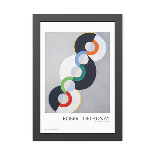Endless_Rhythm by Robert Delaunay / Affiche Encadrée série ART's Collection