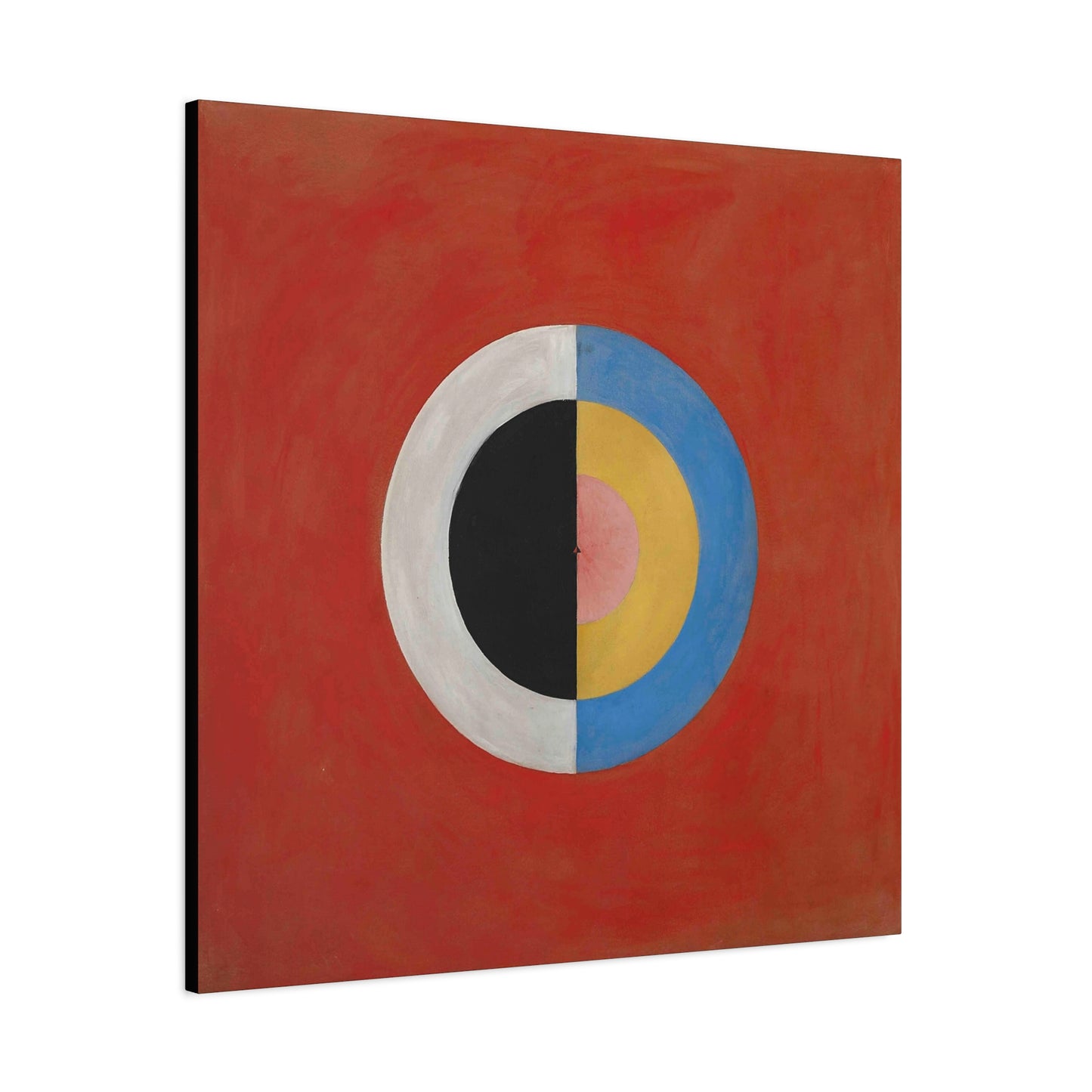 Group IX,SUW, No. 17. The Swan, No. 17 (1914-1915) by Hilma af Klint / Reproduction Fine Art sur Toile / Large Epaisseur 3.2 cm - 1.25 inch