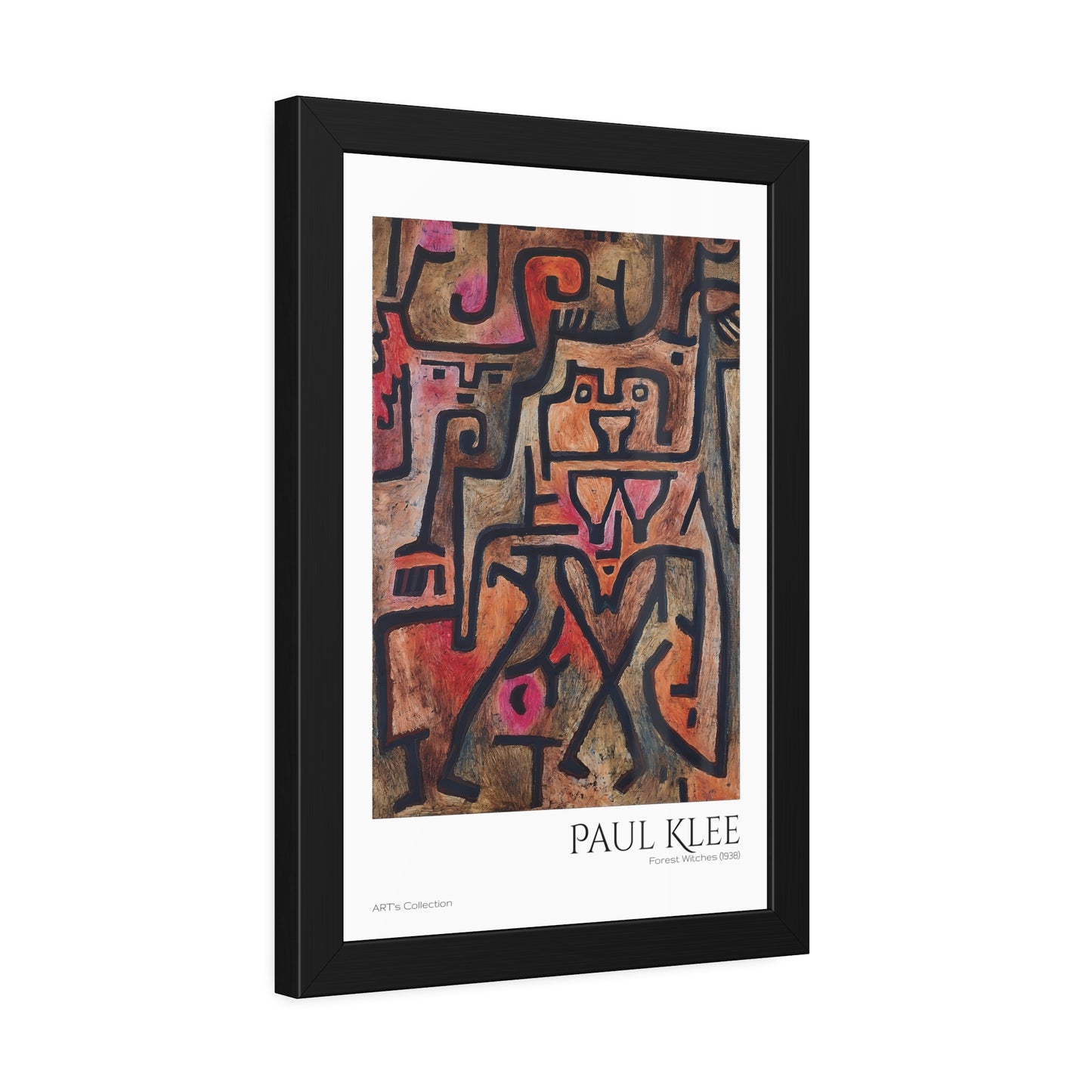 Forest Witches (1938) by Paul Klee / Affiche Encadrée série ART's Collection