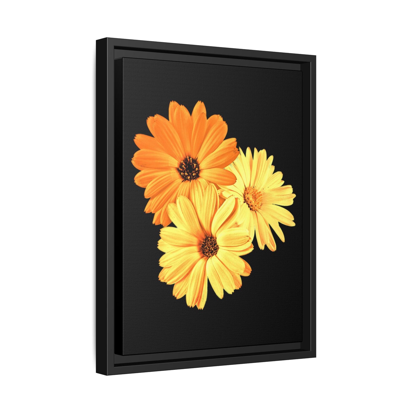 Collection Signature "FLORAL Numéro 8" sur Toile encadrée avec caisse américaine