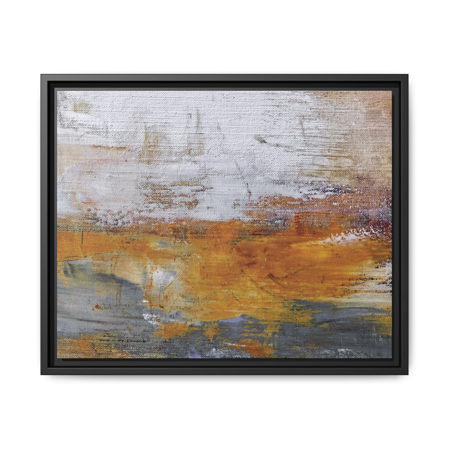 Tableau Naturel Ushuaïa "Série Sign Collections" / Toile encadrée sur caisse américaine