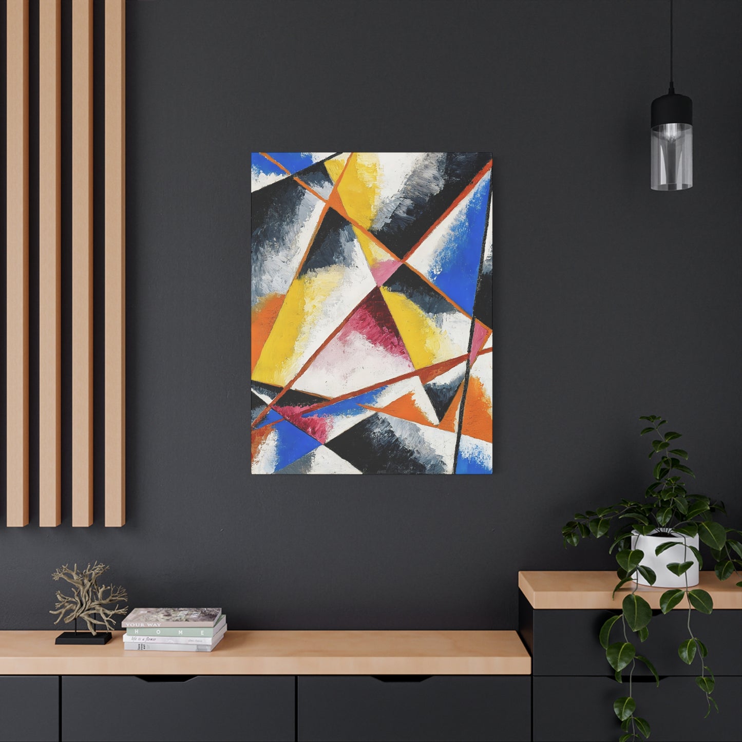 Untitled Compositions (circa 1916) by Lyubov Popova / Reproduction Fine Art sur Toile / Epaisseur 3.2 cm - 1.25 inch