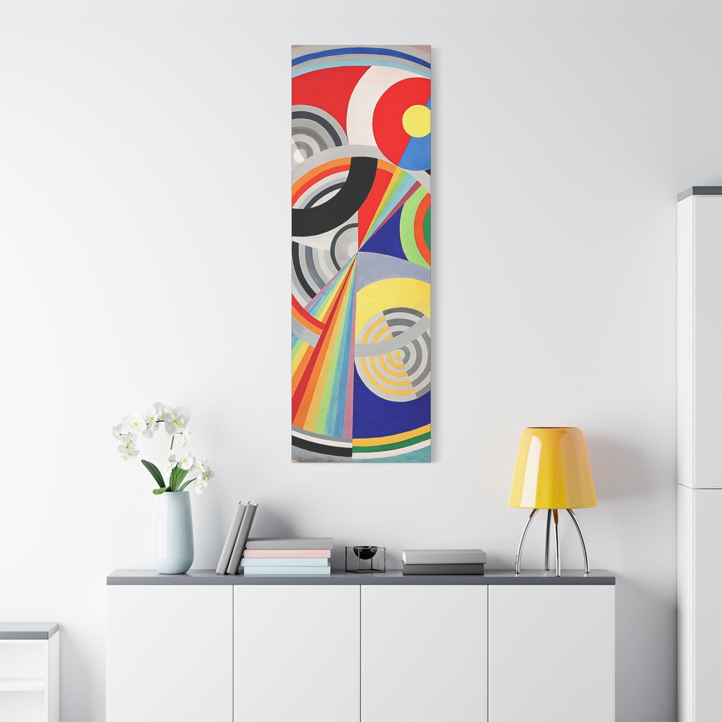 Rythme numéro 1 (1938) by Robert Delaunay / Reproduction Fine Art sur Toile / Large Epaisseur 3.2 cm - 1.25 inch