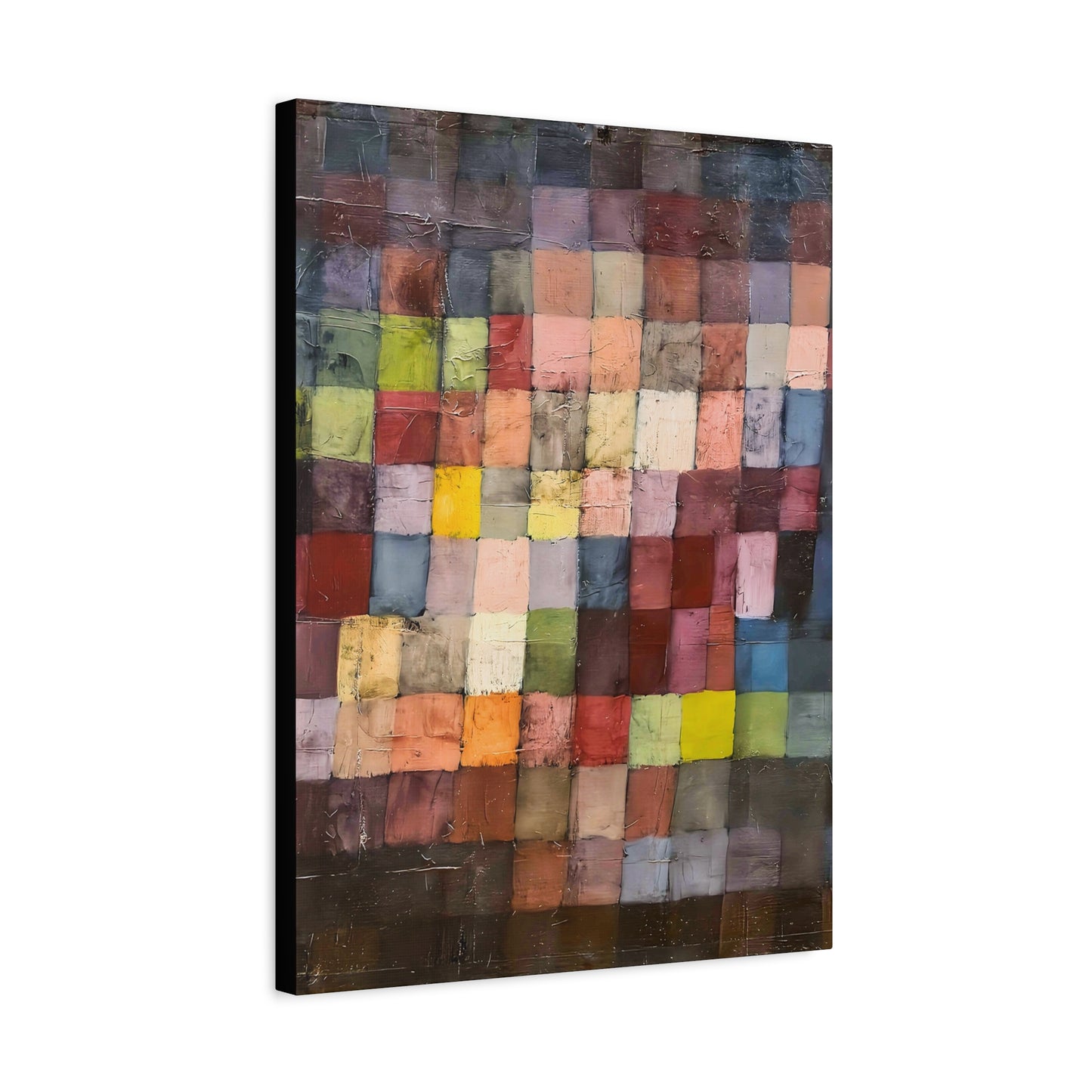 Ancient Sound (1925) by Paul Klee / Reproduction Fine Art sur Toile / Large Epaisseur 3.2 cm - 1.25 inch