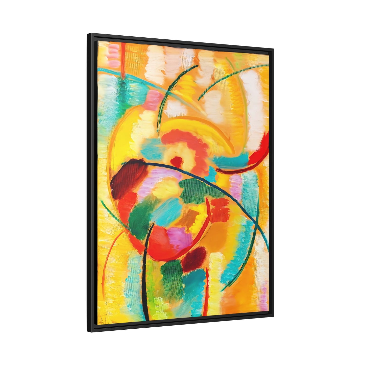 Stillleben (1917) by Alexej von Jawlensky / Toile encadrée sur caisse américaine