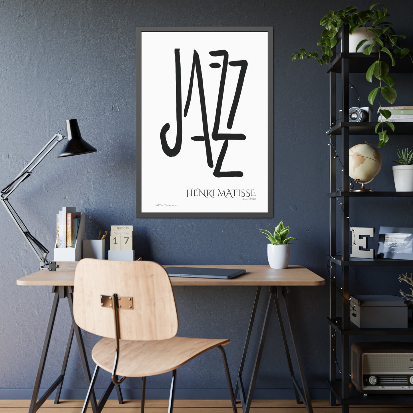 Jazz (1947) by Henri Matisse / Affiche Encadrée série ART's Collection