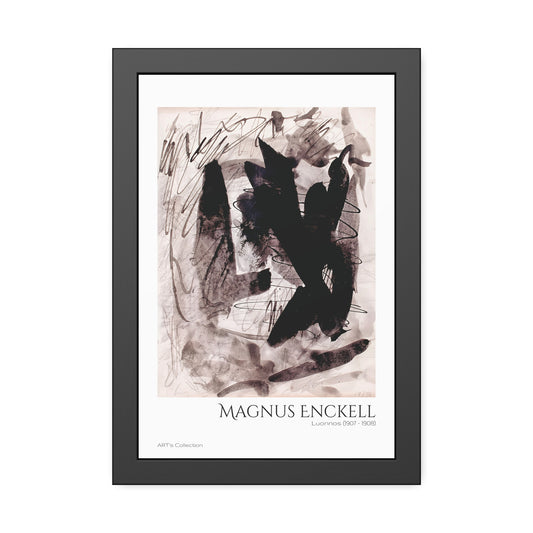 Luonnos (1907 - 1908) by Magnus Enckell / Affiche Encadrée série ART's Collection