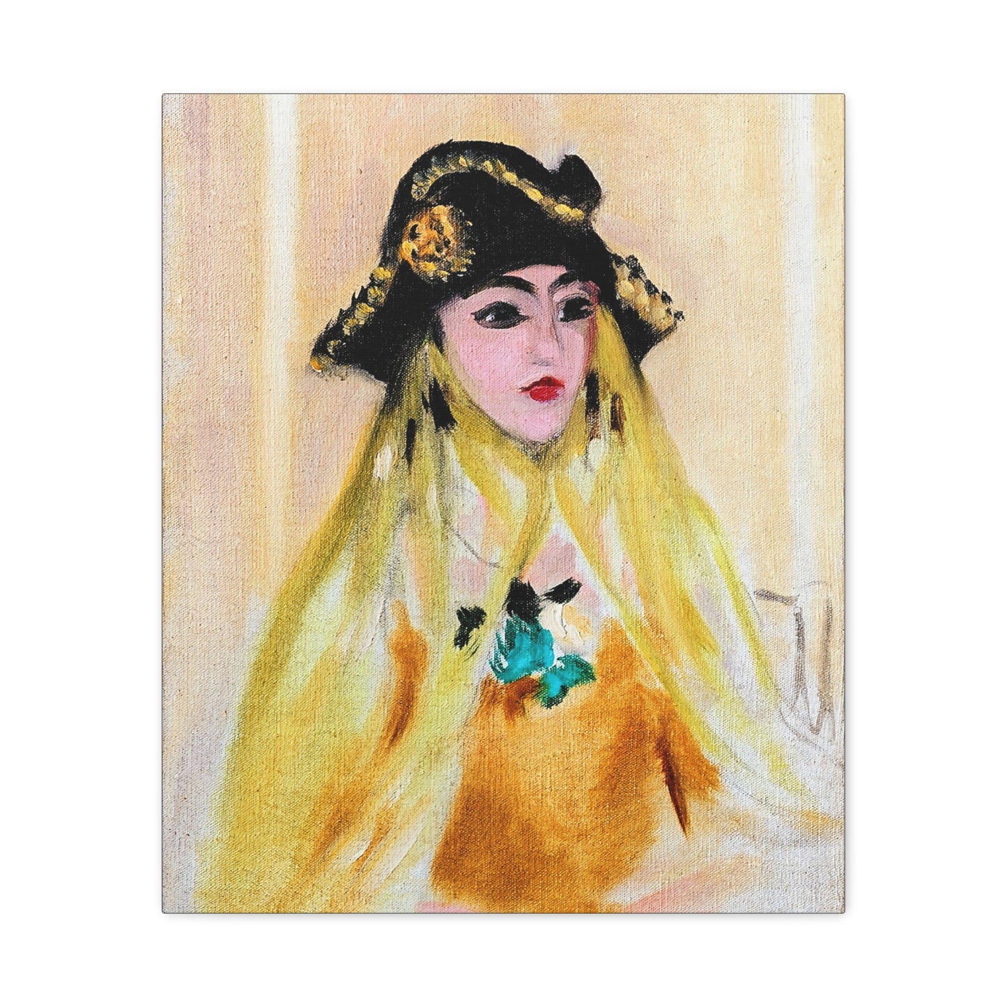 Ancilla (1921) by Henri Matisse / Reproduction Fine Art sur Toile / Epaisseur 3.2 cm - 1.25 inch