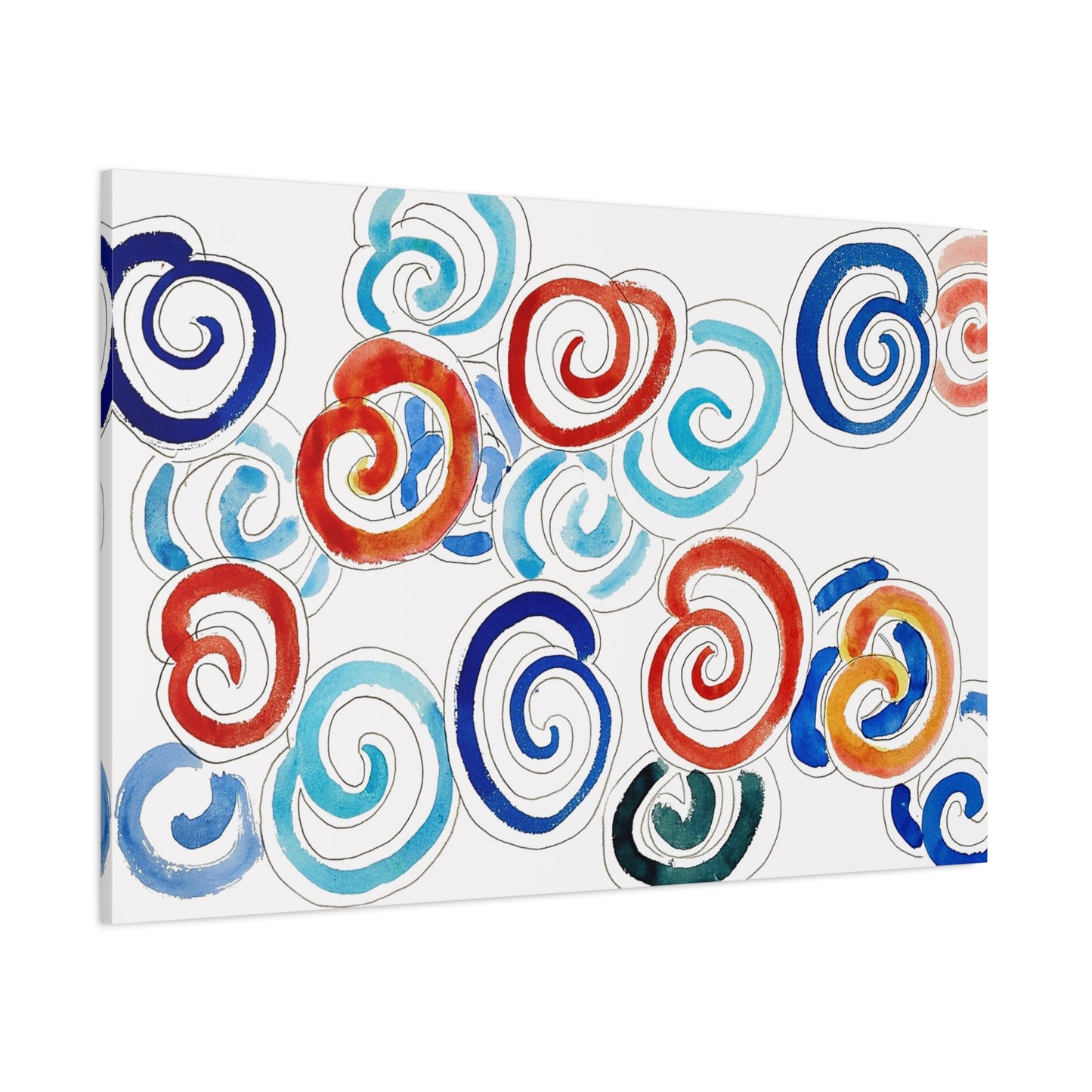 Escargots (1953) by Henri Matisse / Reproduction Fine Art sur Toile / Flanc Large Epaisseur 3.2 cm - 1.25 inch