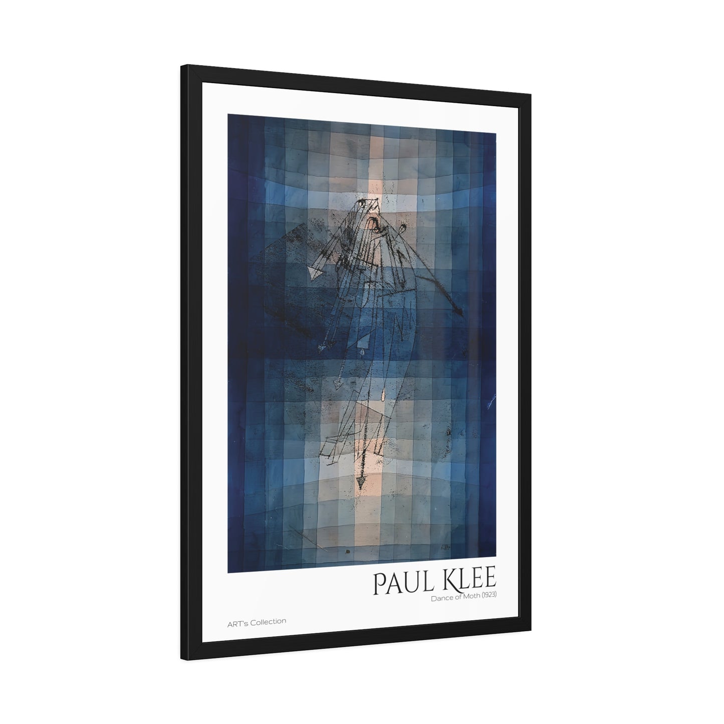 Dance of Moth (1923) by Paul Klee / Affiche Encadrée série ART's Collection