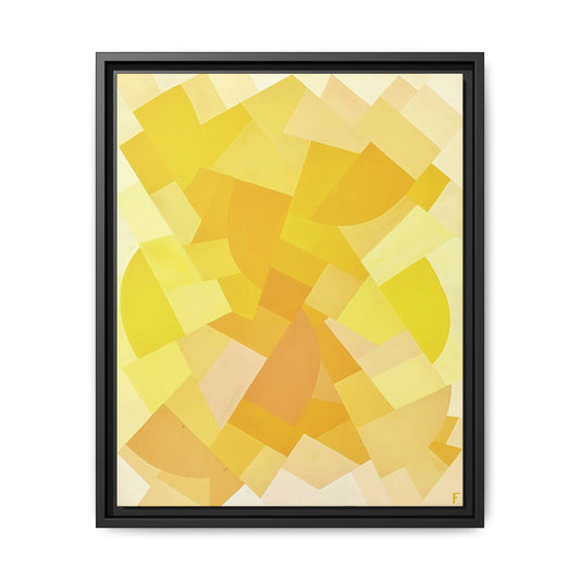 Komposition (1938) by Otto Freundlich / Toile encadrée sur caisse américaine