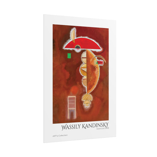 Gedrückt (1929) by Wassily Kandinsky / Affiche imprimée - Série ART's Collection