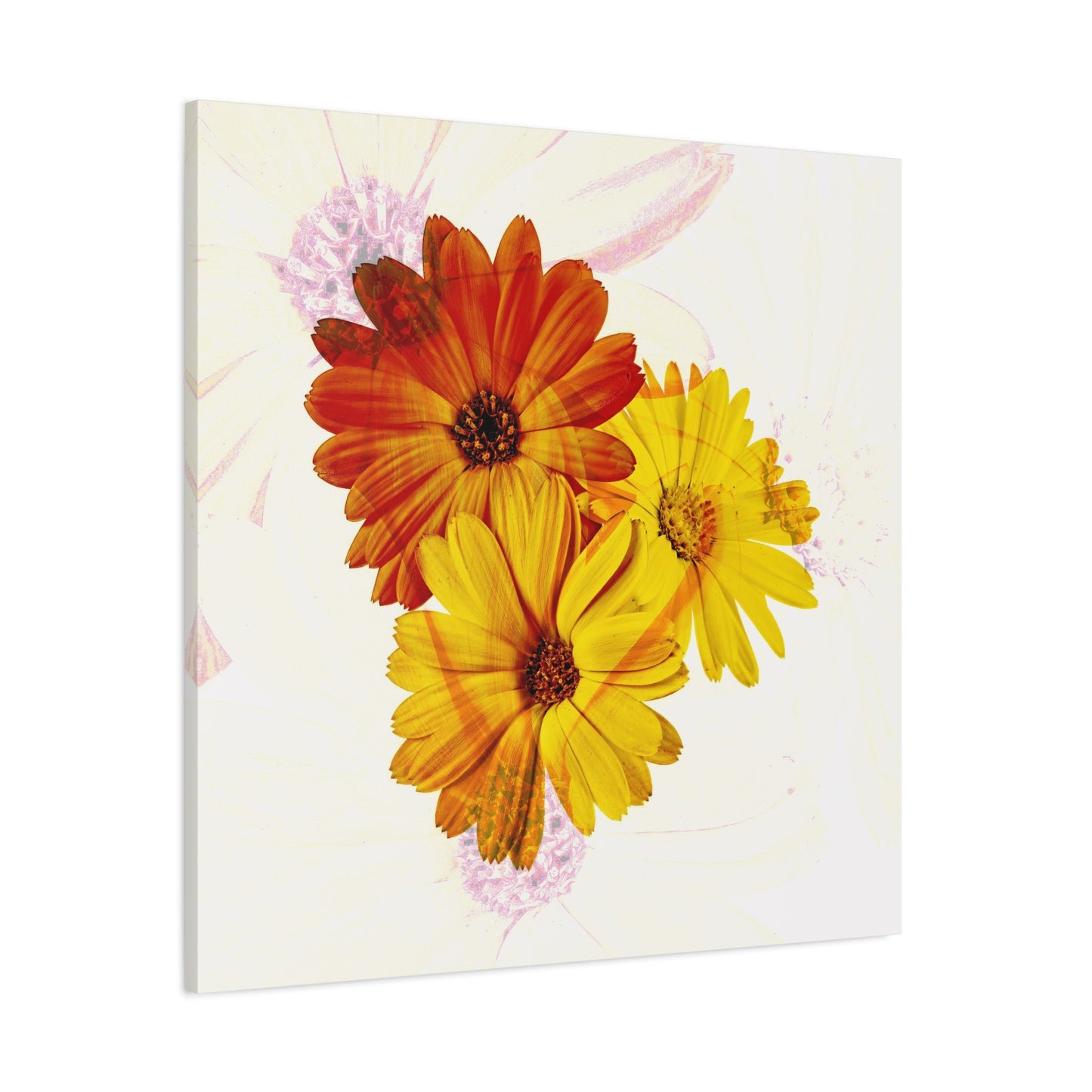Collection Signature "FLORAL Numéro 13" sur Toile Fine Art sur Toile / Epaisseur 3,2cm - 1'25 po