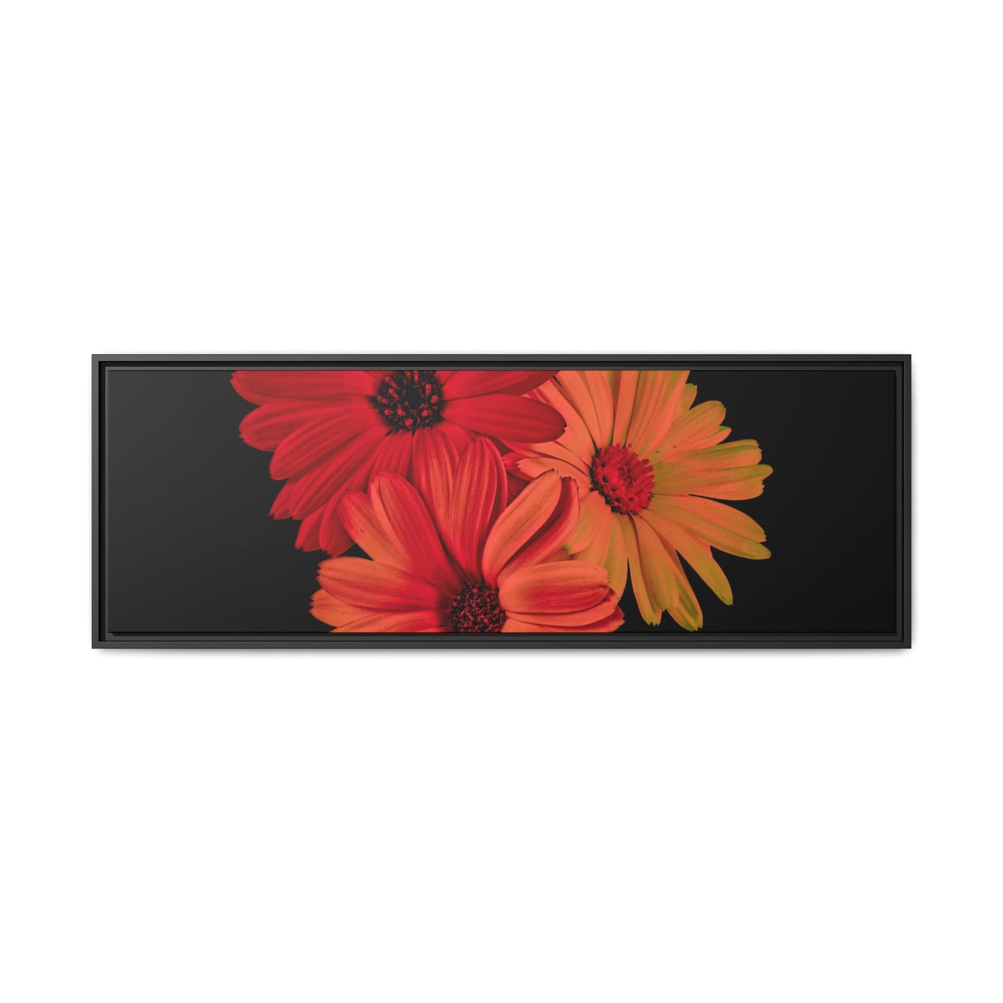 Collection Signature "FLORAL Numéro 1" sur Toile encadrée avec caisse américaine