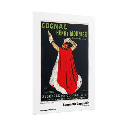 Cognac Henry Mounier (ca. 1910) by Leonetto Cappiello / Affiche imprimée - Série Vintage Ads Collection