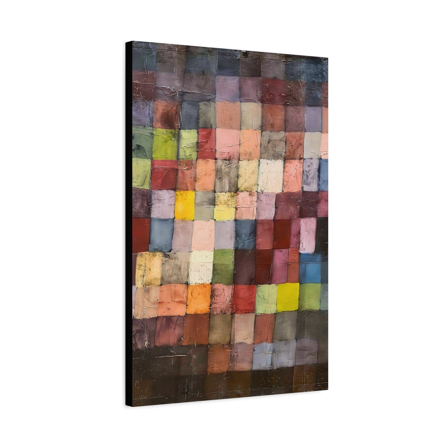 Ancient Sound (1925) by Paul Klee / Reproduction Fine Art sur Toile / Large Epaisseur 3.2 cm - 1.25 inch