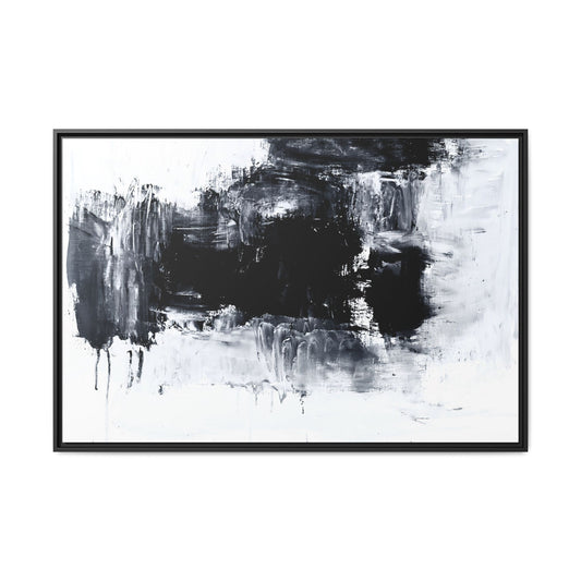 Tableau Beaux Arts Darkside "Série Sign Collections" / Toile encadrée sur caisse américaine