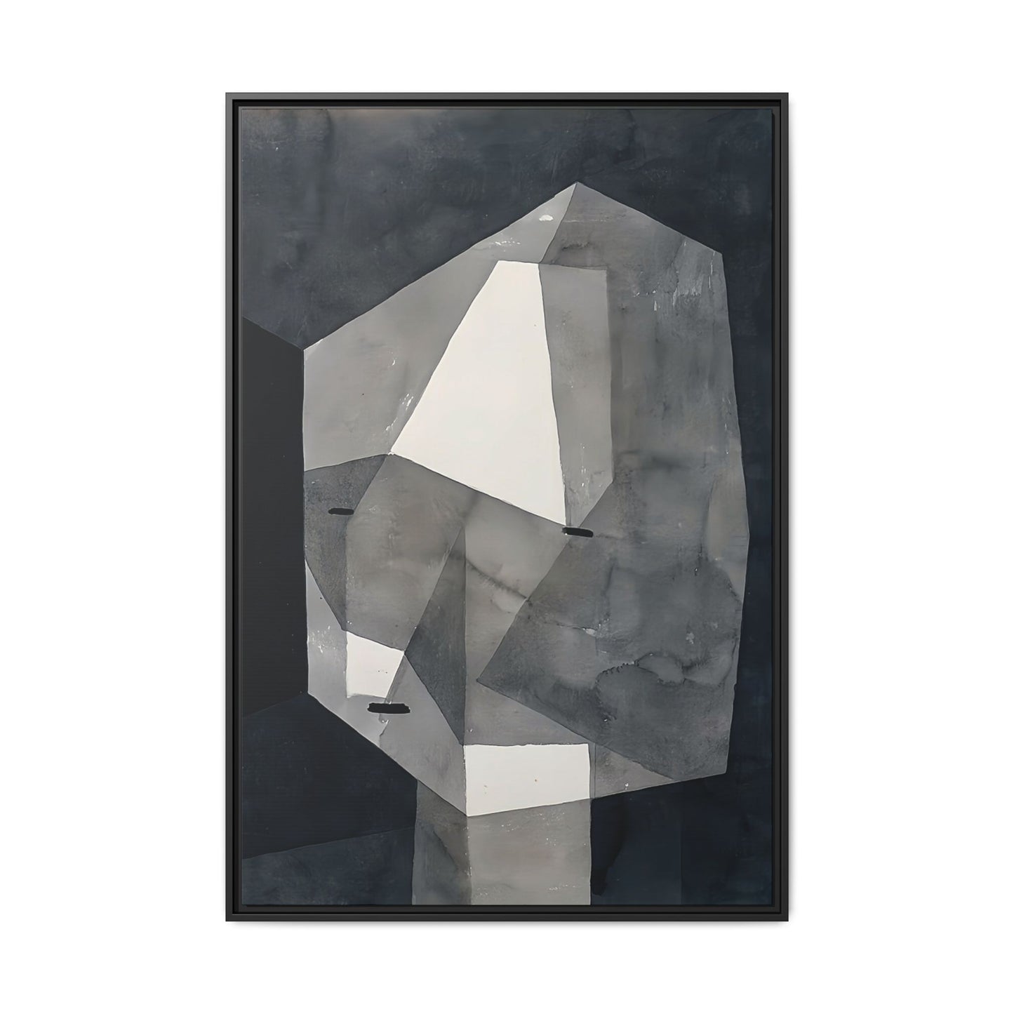 Rough-Cut Head (1935) by Paul Klee / Toile encadrée sur caisse américaine