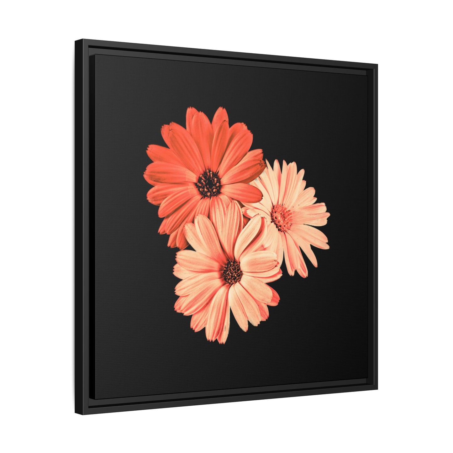 Collection Signature "FLORAL Numéro 6" sur Toile encadrée avec caisse américaine