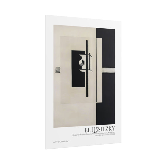 Kestnermappe Proun, Rob-1. Levnis and Chapman GmbH Hannover #7 (1923) by El Lissitzky / Affiche imprimée - Série ART's Collection