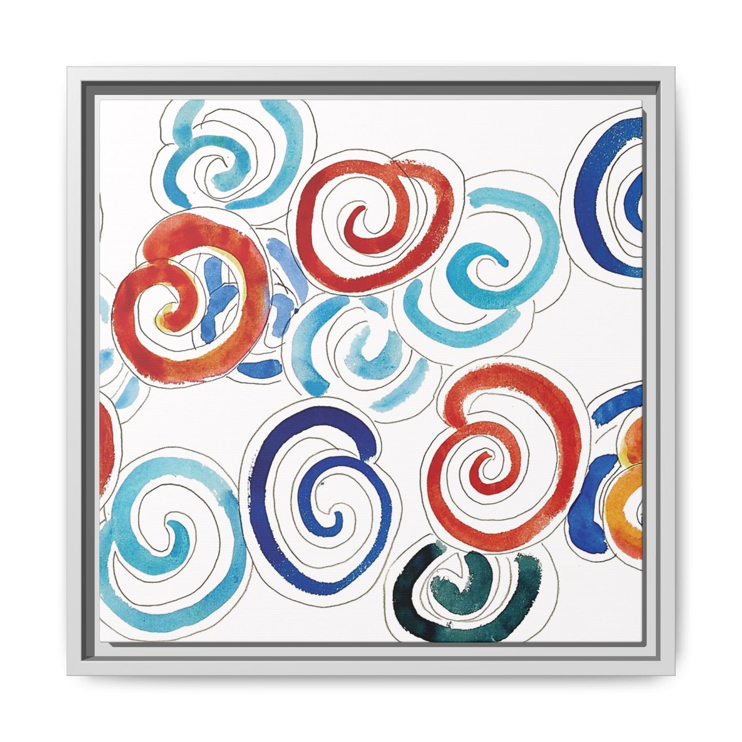 Escargots (1953) by Henri Matisse / Toile encadrée sur caisse américaine