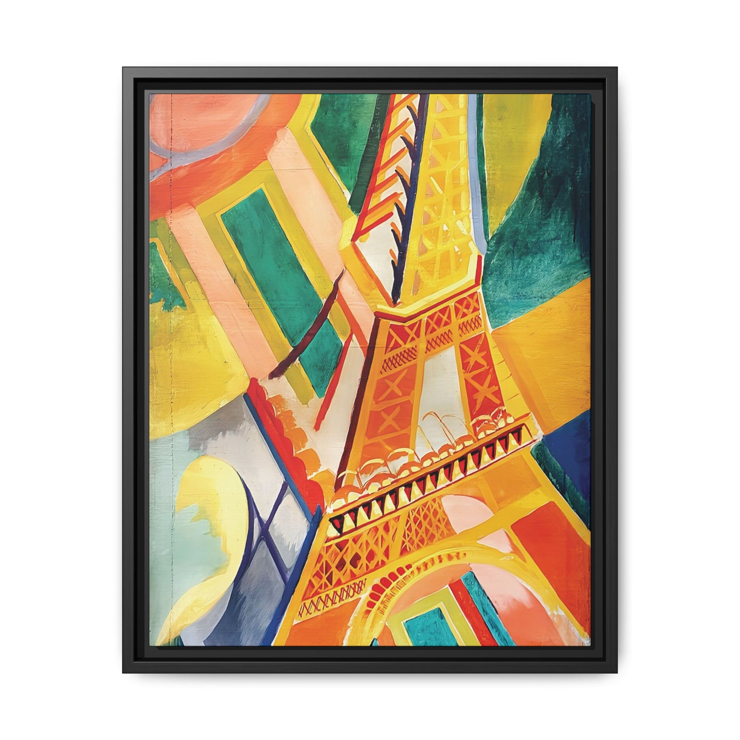 Tour Eiffel (1926) by Robert Delaunay / Toile encadrée sur caisse américaine