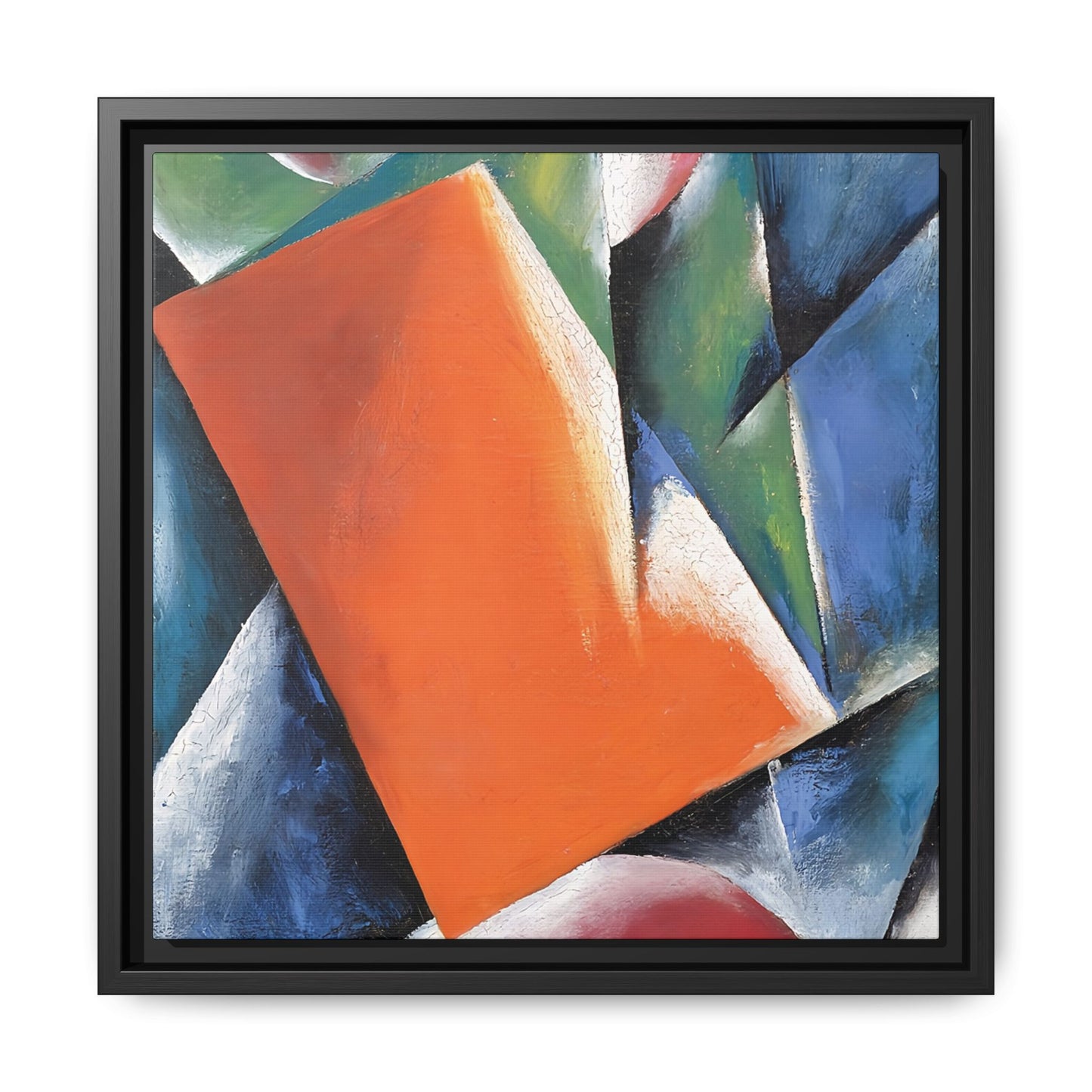 Architectonic Painting (1917) by Lyubov Popova / Toile encadrée sur caisse américaine