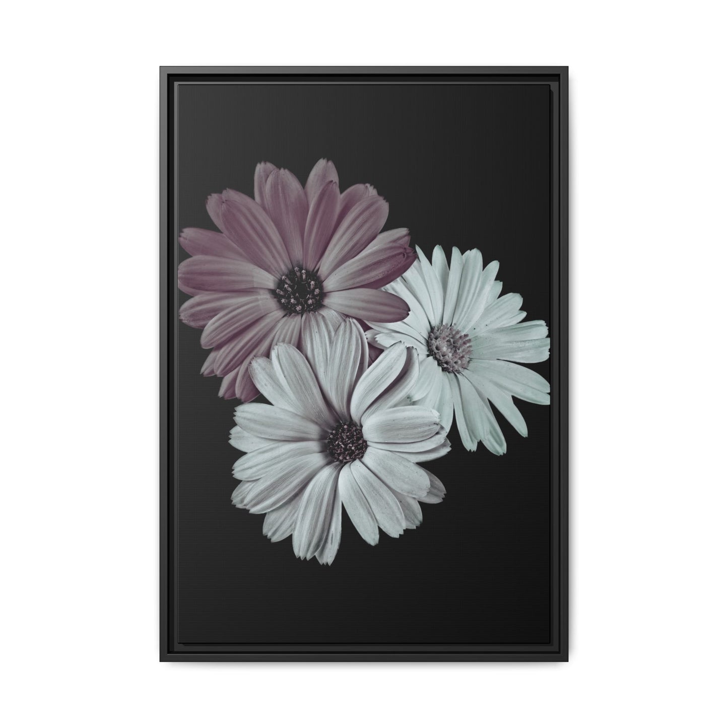 Collection Signature "FLORAL Numéro 5" sur Toile encadrée avec caisse américaine