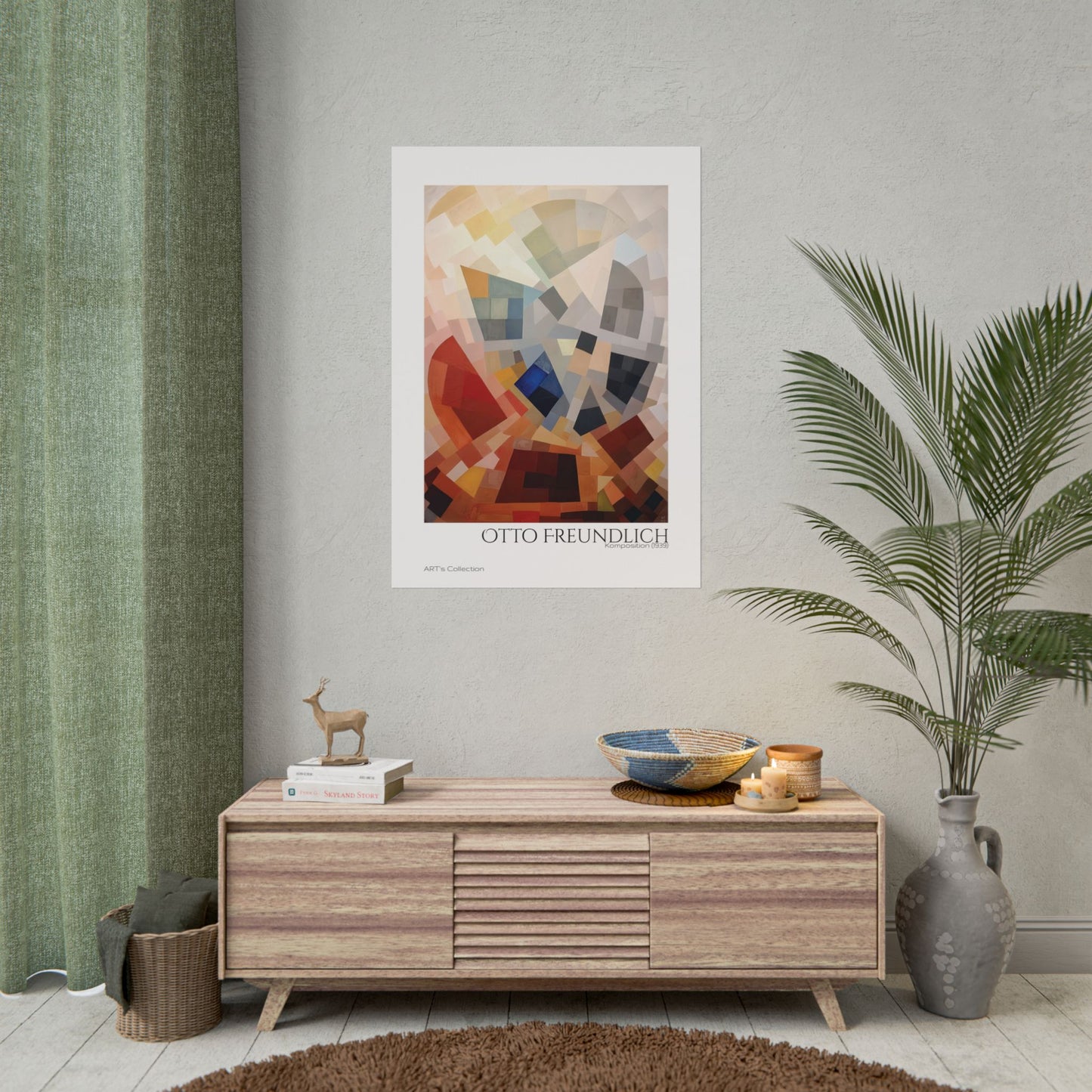 Komposition (1939) by Otto Freundlich / Affiche imprimée - Série ART's Collection