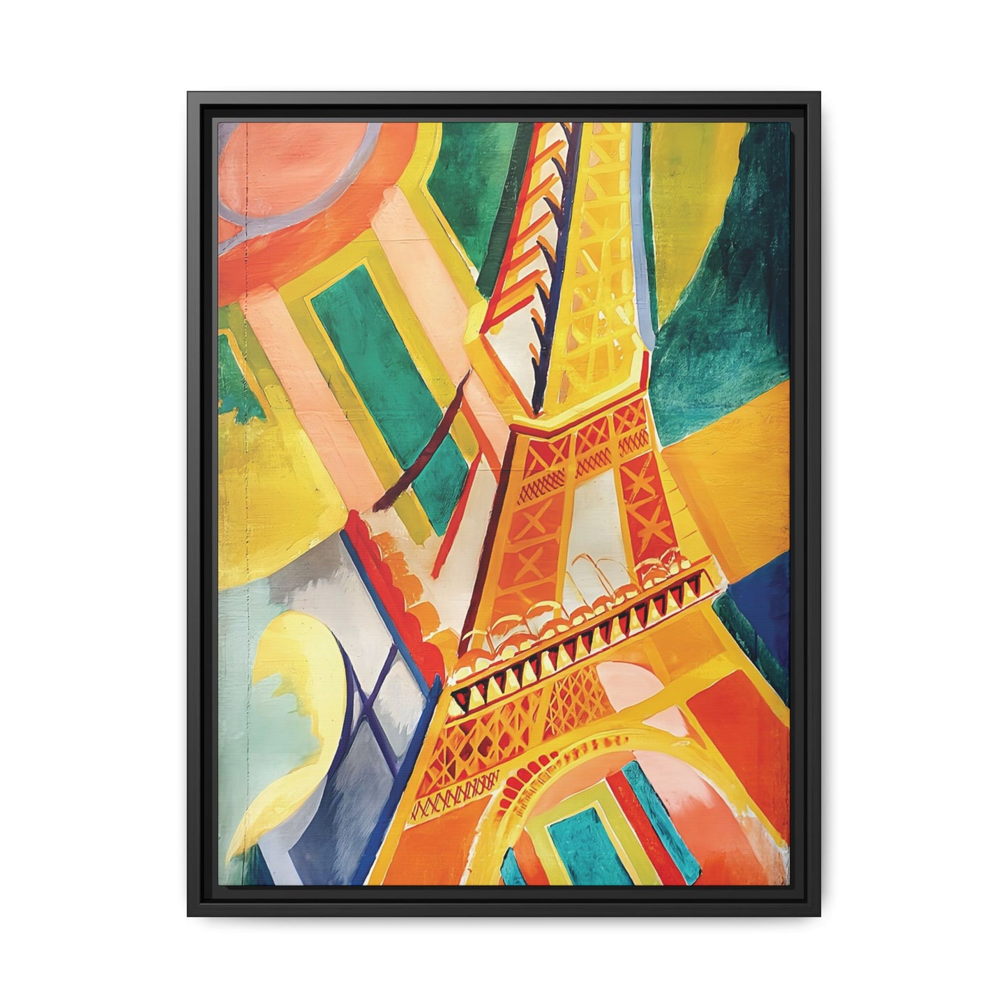 Tour Eiffel (1926) by Robert Delaunay / Toile encadrée sur caisse américaine