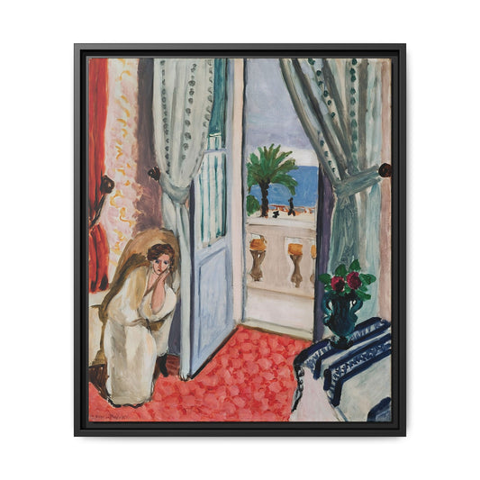 Intérieur à Nice (1919) by Henri Matisse / Toile encadrée sur caisse américaine